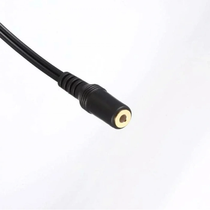 3.5mm Stereo Dişi 2 x RCA Erkek (M) Ses Kablosu