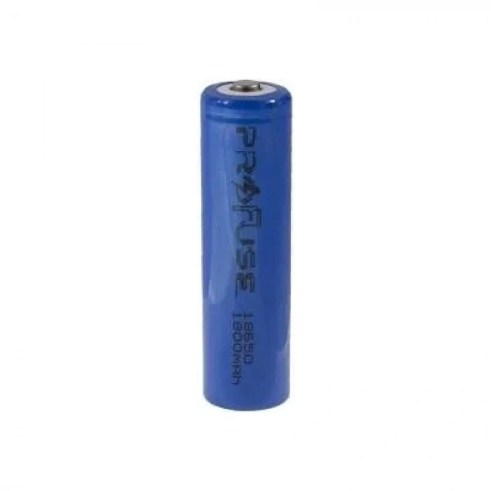 3.7V 1800mAh 18650 Li-ion Şarjlı Pil - Başlı