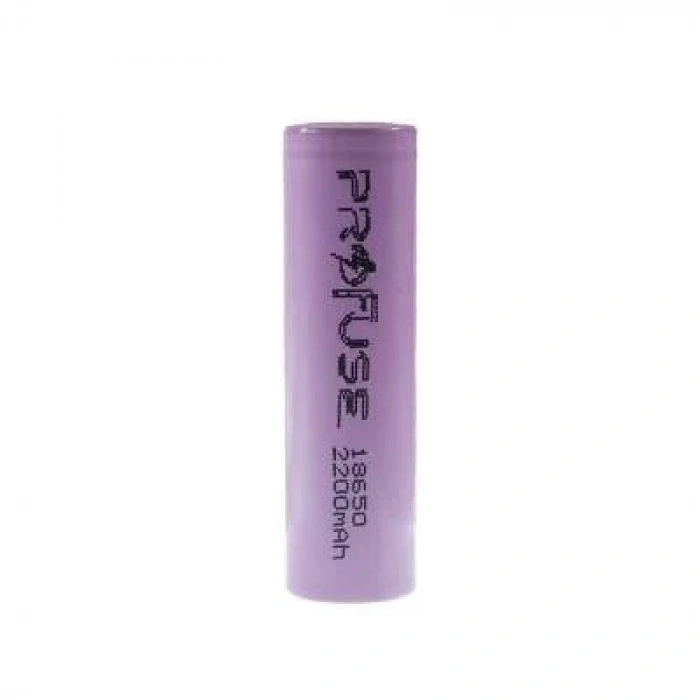 3.7V 2200mAh 18650 Li-ion Şarjlı Pil - Başsız