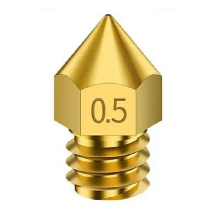 3D Yazıcı-Printer MK8 0.5mm Pirinç Nozzle