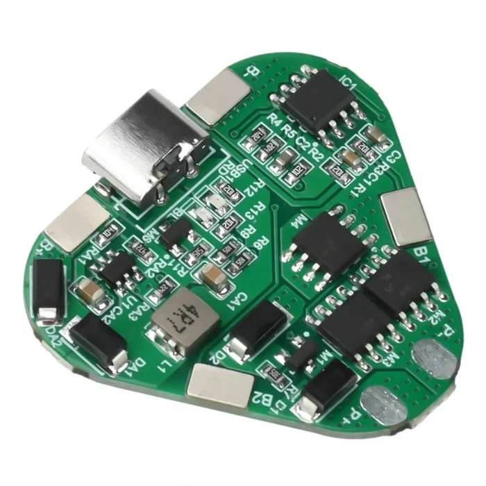 3S 20A BMS 12V 18650 Li-ion Type-C Pil Şarj Koruma Devresi