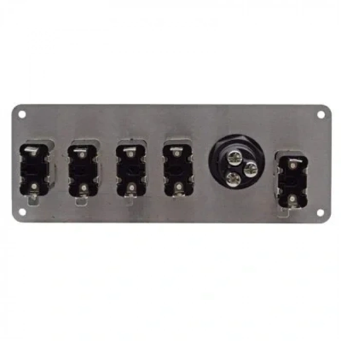 4lü ON-OFF Toggle Switch Panel - Motor Start Butonlu