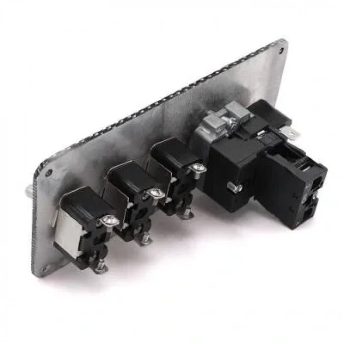 4lü ON-OFF Toggle Switch Panel - Motor Start Butonlu