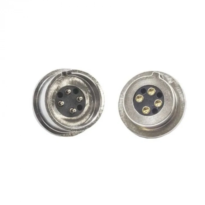 4-Pin 16mm Pogo Pin Manyetik Konnektör Takımı