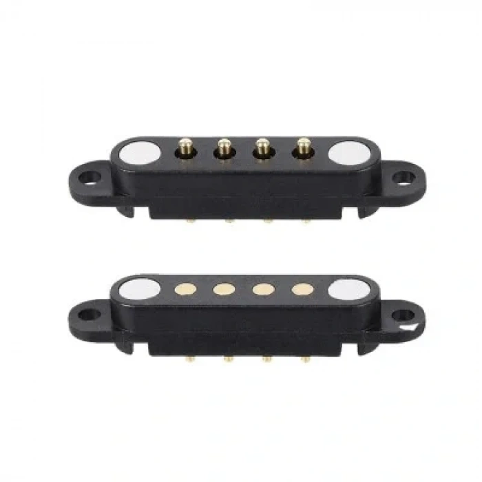 4-Pin 2.54mm Pogo Pin Manyetik Konnektör Takımı - Kulaklı