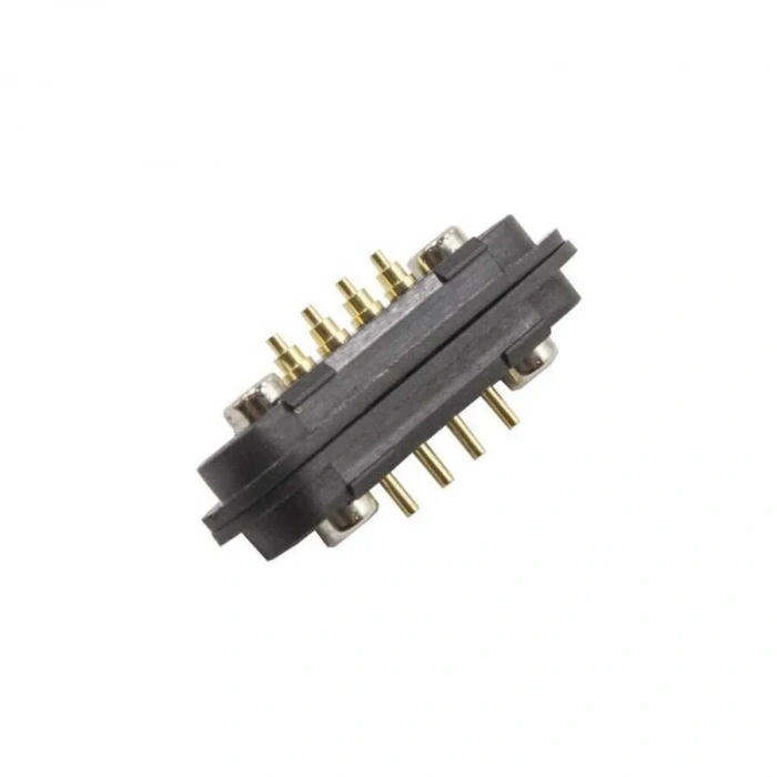 4-Pin 28x9mm Pogo Pin Manyetik Konnektör Takımı