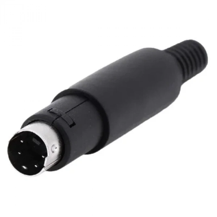 4 Pin Erkek Mini DIN Konnektör
