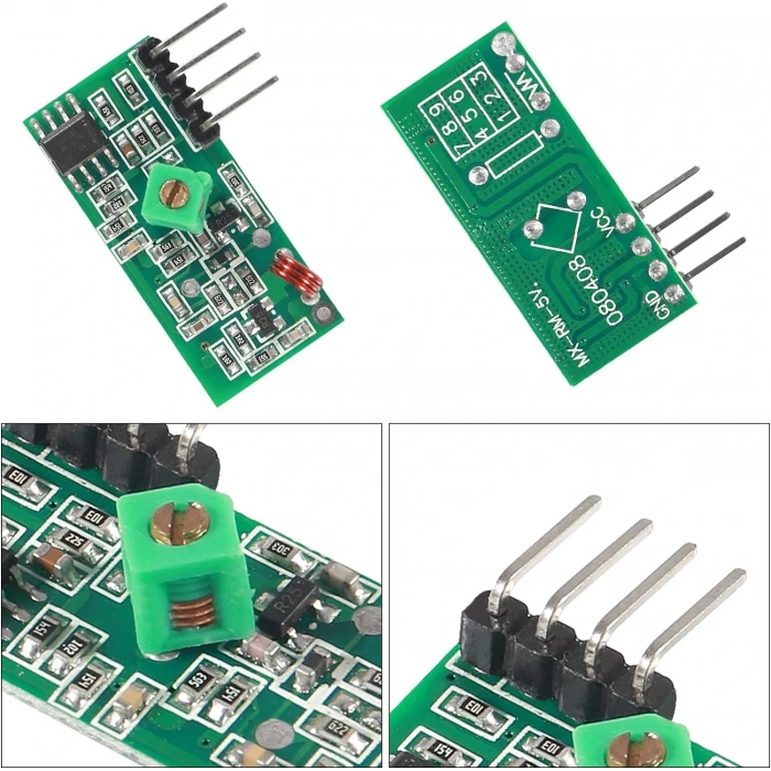 433 Mhz RF Kablosuz Alıcı Verici Transmitter Receiver