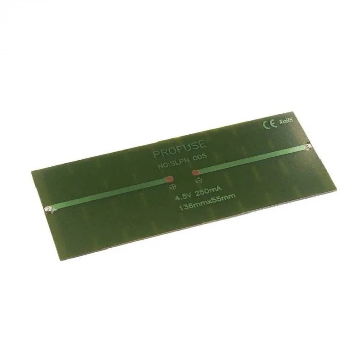 4.5V 250mA Solar Panel - Güneş Pili 136x55mm