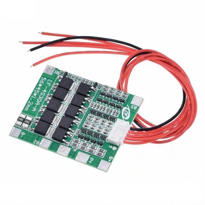4S 30A BMS Li-İon 18650 Pil Şarj Kontrol Devresi