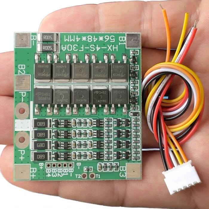 4S 30A BMS Li-İon 18650 Pil Şarj Kontrol Devresi