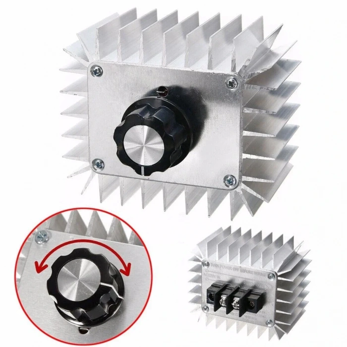 5000W 220V AC Motor Dimmer Hız Kontrol Kartı