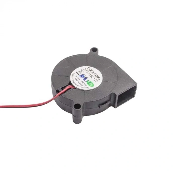 50X50X15mm 12V 0.05A 2P Salyangoz Fan