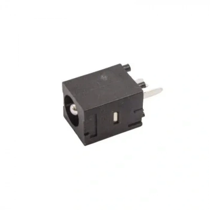 5.5x2.5mm DC Jack Şasesi - İğne Bacak