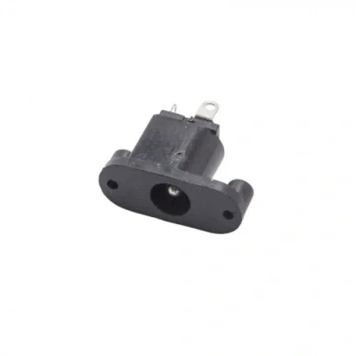 5.5x2.5mm DC Jack Şasesi - Kulaklı Jak Girişi