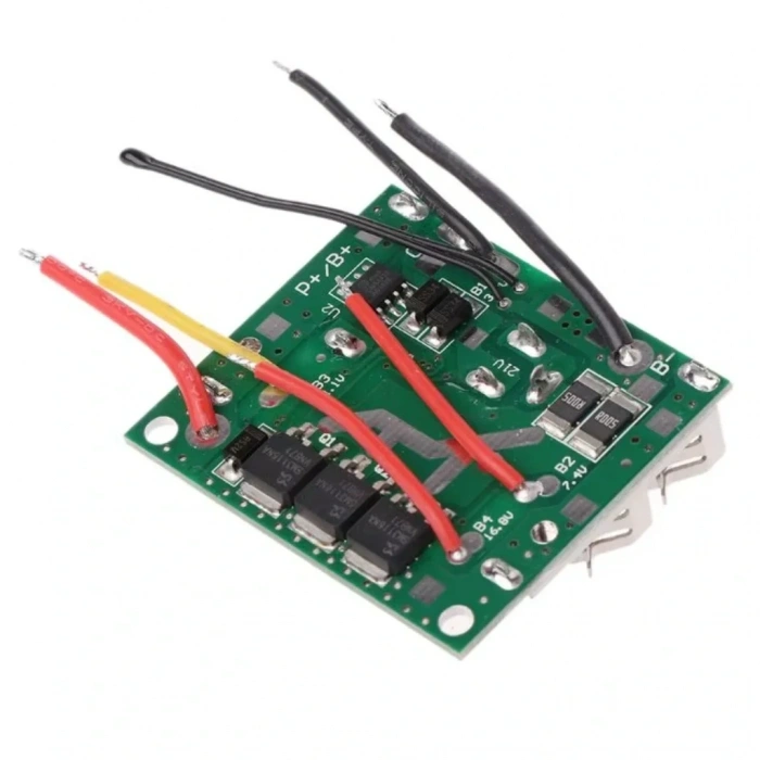 5S 20A BMS 21V 18650 Lityum Pil Şarj Koruma Devresi
