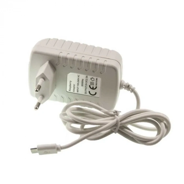 5V 2.5A Adaptör - Micro USB Telefon Tablet Şarj Aleti
