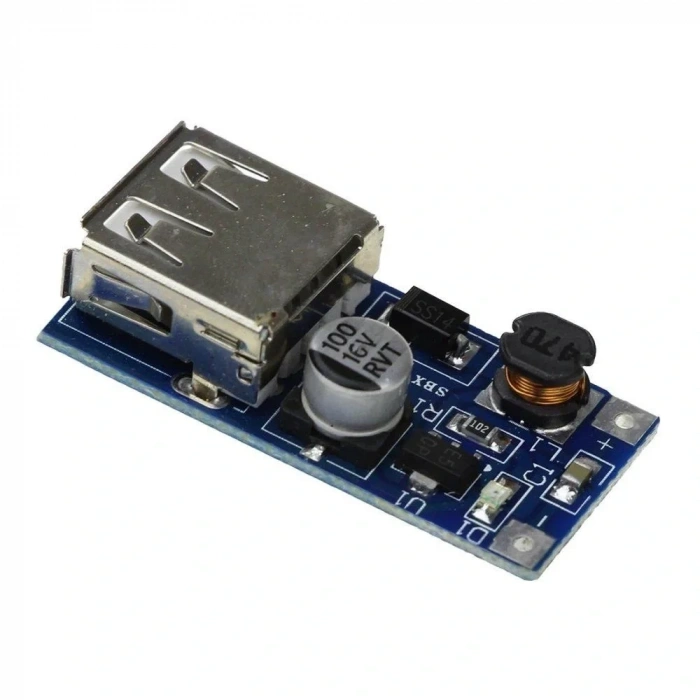 5V 600 mA Voltaj Yükseltici Step Up USB Powerbank Modülü