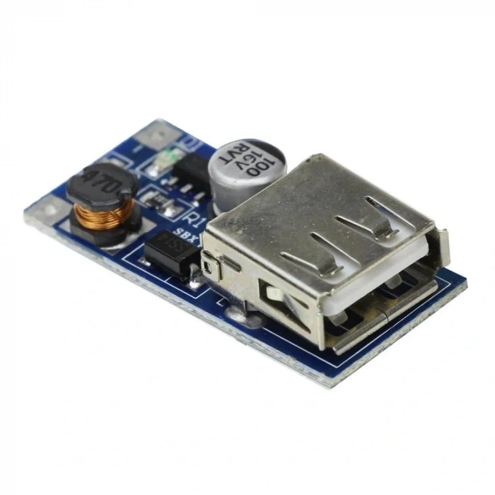 5V 600 mA Voltaj Yükseltici Step Up USB Powerbank Modülü
