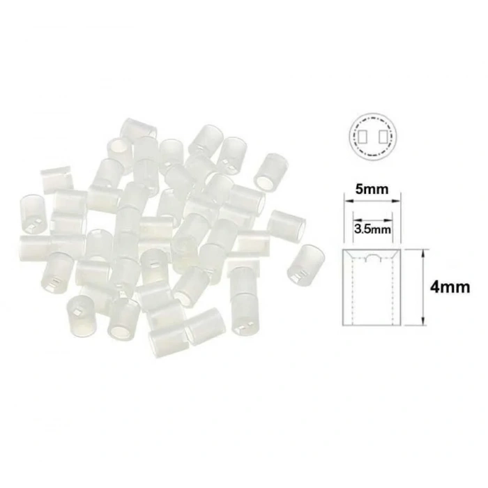 5x4mm Led Distans (Standoff) - Beyaz