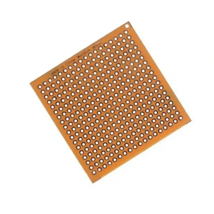 5x5 Delikli Bakır Plaket 50x50mm