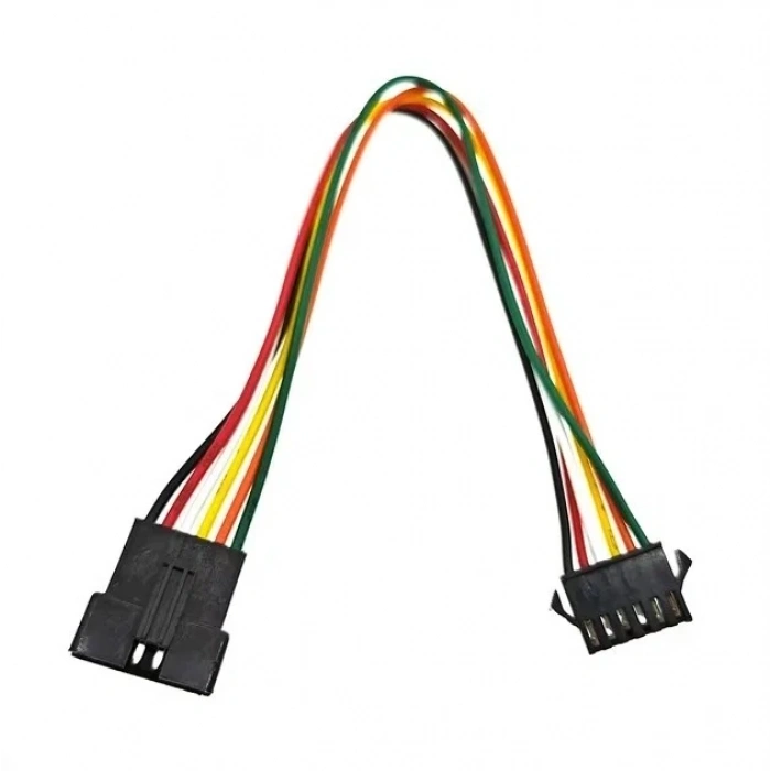 6-Pin SM 2.54mm Dişi - Erkek Uzatma Kablosu - 20cm