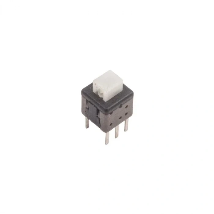 6 Pinli 5.8x5.8mm Anahtarlı Buton - Kısa