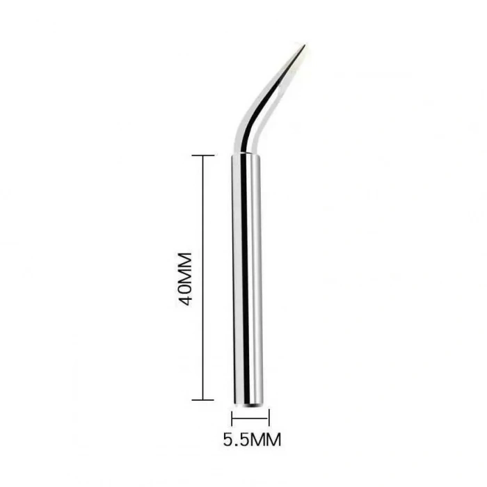 60W Curved B Tip Havya Ucu - Silver