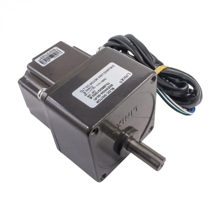 60ZWN24-30-F / 70JB60G1032 24V 30W 43RPM Redüktörlü Brushless DC Motor