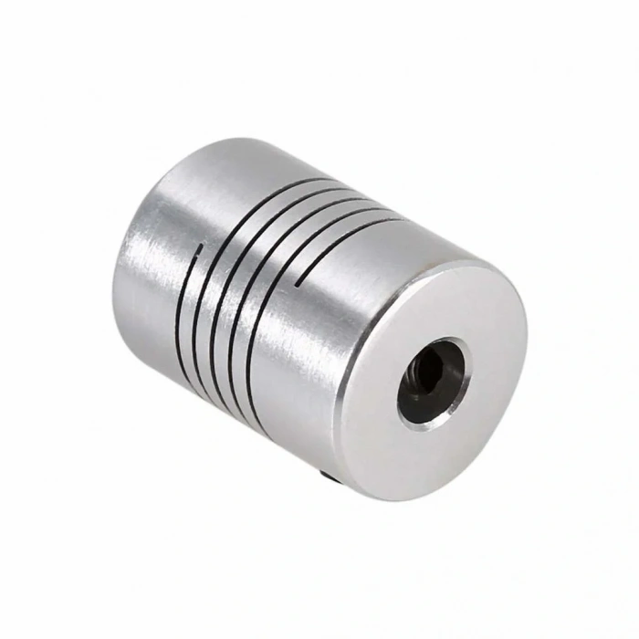 6.35x8mm Esnek Kaplin Alüminyum 3D Yazıcı CNC Uyumlu