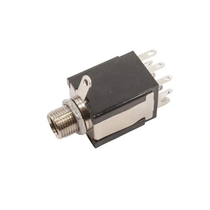 6.3mm Stereo Jack Dişi Şase - Kare Tip