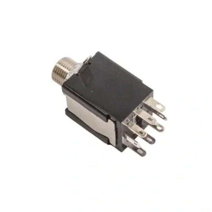 6.3mm Stereo Jack Dişi Şase - Kare Tip