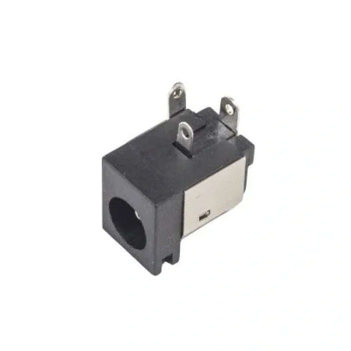 6.3x2.1mm DC Jack Şasesi - Jak Girişi