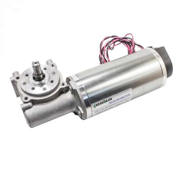 63ZYT24-95 24V 95W 225RPM Enkoderli Otomatik Kapı Motoru
