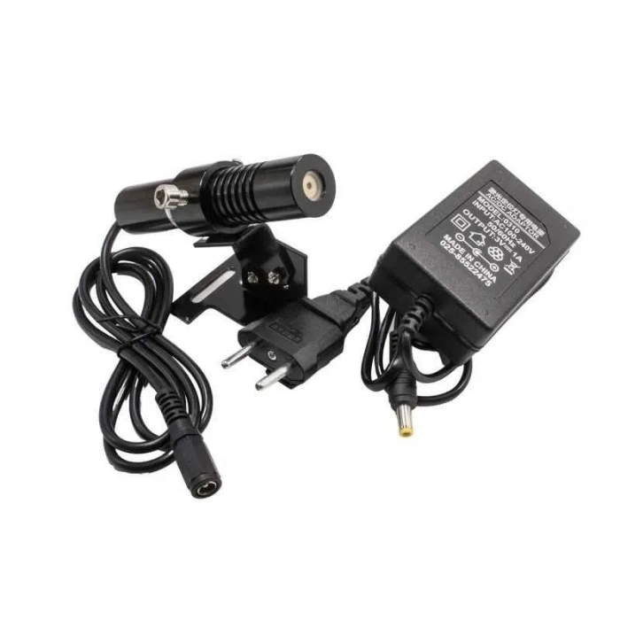 650nm 200mW Kırmızı Çizgi Lazer Adaptör ve Tutucu Dahil