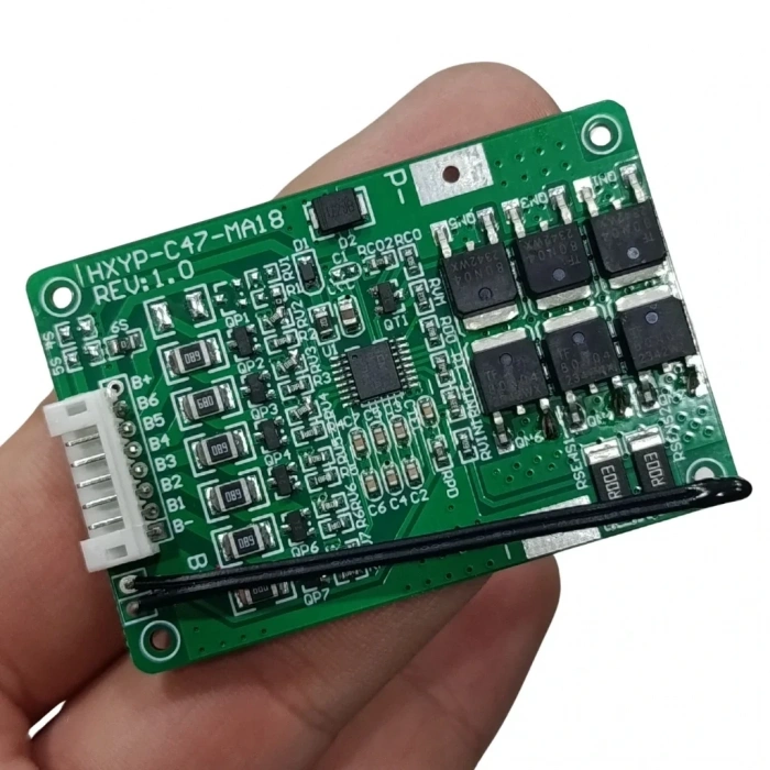 6S 20A BMS 25.2V 18650 Lityum Pil Şarj Koruma Devresi Termistörlü