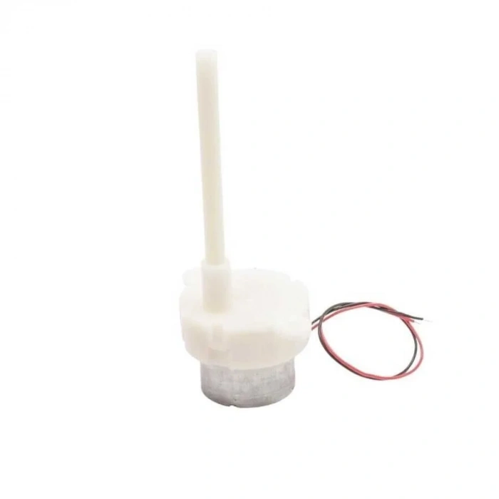 6V 10RPM Uzun milli Plastik Dişli Redüktörlü Motor