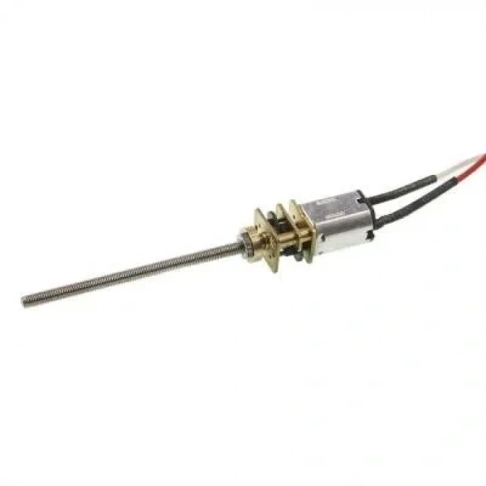 6v 55Rpm 12mm Redüktörlü Dc Motor Vidalı Uzun Milli