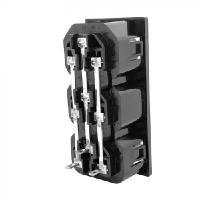 742W-3P 3lü Dişi Power Soketi 15A 250V