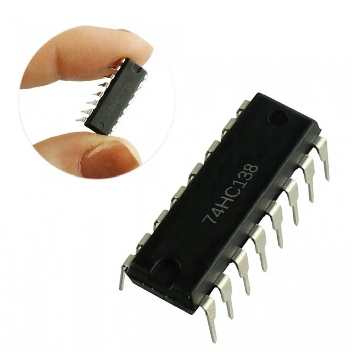 74HC138 Decoder / Demultiplexer Entegresi Dip-16