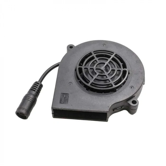 75X75X15mm 5V 0.3A Salyangoz Fan - 5.5x2.5mm Adaptör Girişli
