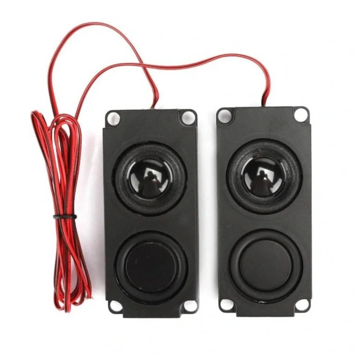 8 Ohm 5W Hoparlör 2li Takım