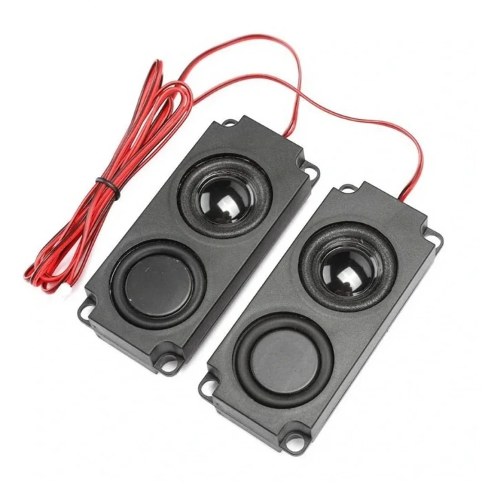 8 Ohm 5W Hoparlör 2li Takım