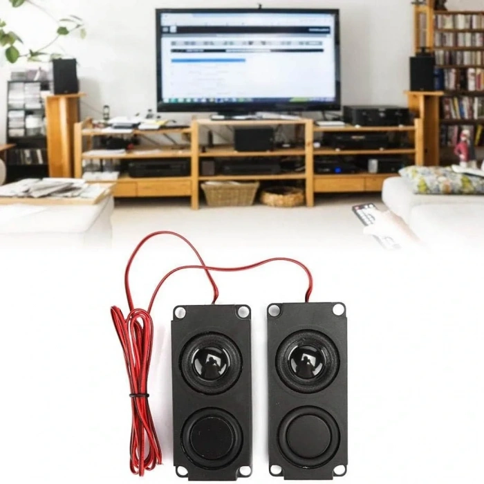 8 Ohm 5W Hoparlör 2li Takım