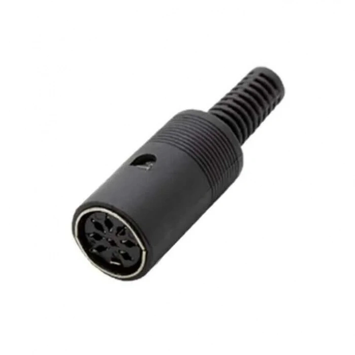 8 Pin Dişi DIN Konnektör