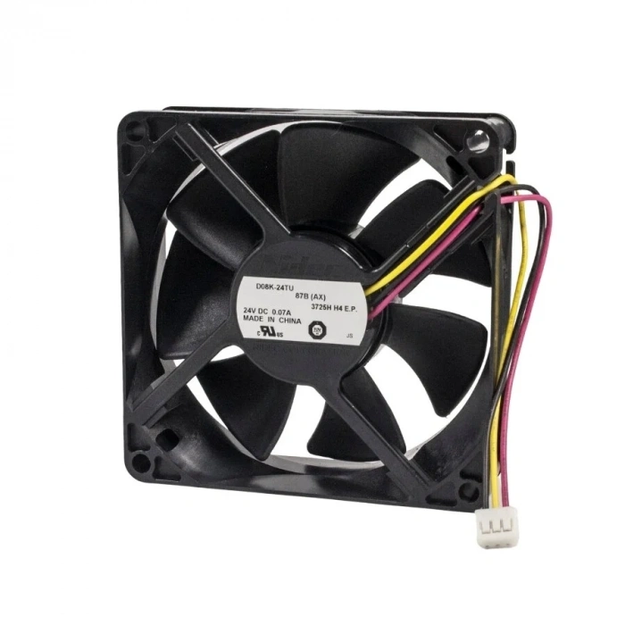 80x80x25mm 24V 0,07A Fan 3 Kablolu