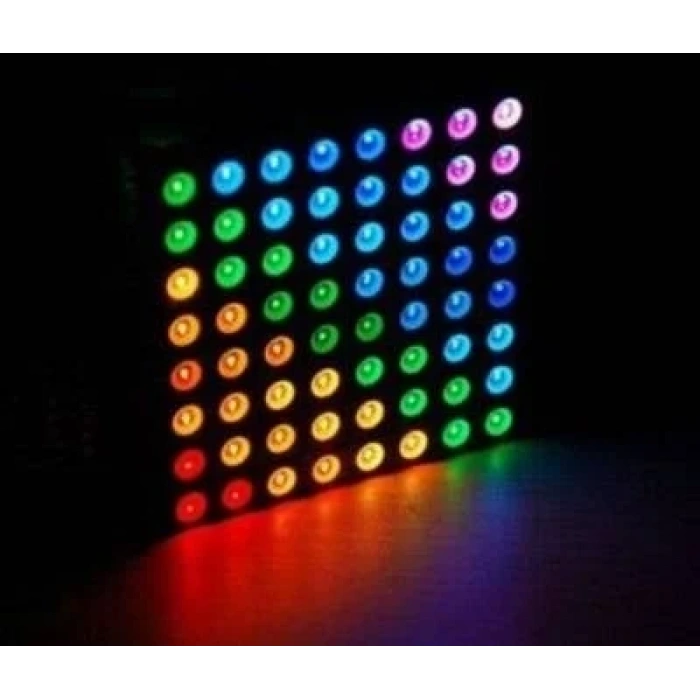 8x8 Tam Renkli RGB LED Dot Matrix