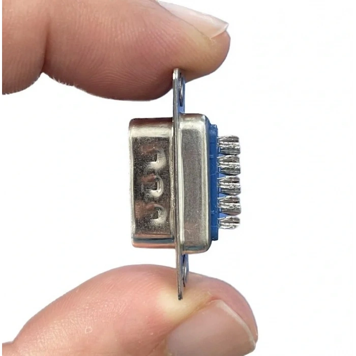 9 Pin DB9 Erkek Konnektör D-Sub Lehim Tipi 1 Adet