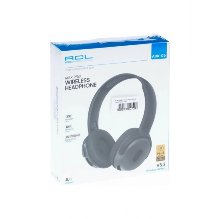 ABK-06 Wireless V5.3 Hi-Fi Ses Kaliteli Kulak Üstü Kablosuz Bluetooth Kulaklık