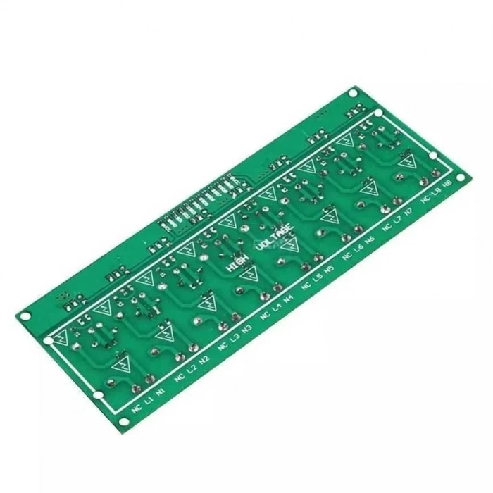 AC 220V 8 Kanal Optokuplör İzolasyon Modülü